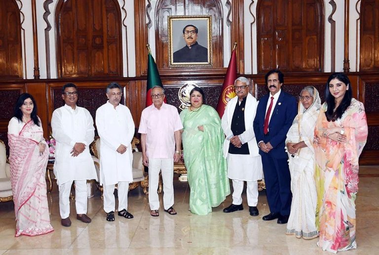 বঙ্গভবনে রাষ্ট্রপতির সঙ্গে স্পিকারের সৌজন্য সাক্ষাৎ