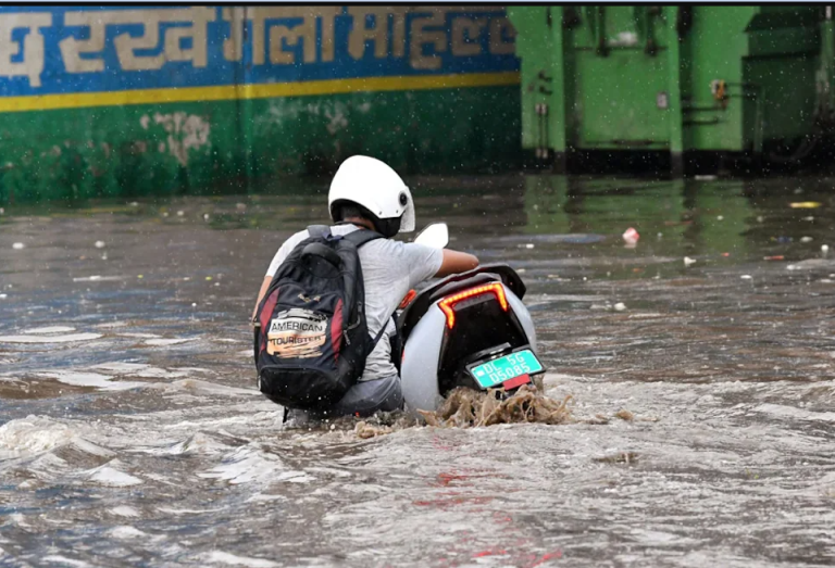 ভারতে ভারী বৃষ্টিতে নিহত ১২, দিল্লির সব স্কুল বন্ধ ঘোষণা