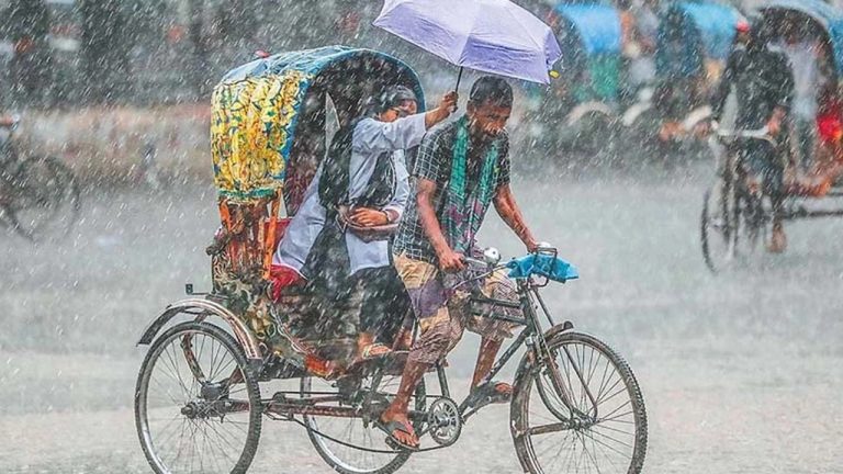 আরও ৩ দিন বৃষ্টির সম্ভাবনা, সর্বোচ্চ বৃষ্টিপাত কুড়িগ্রামে