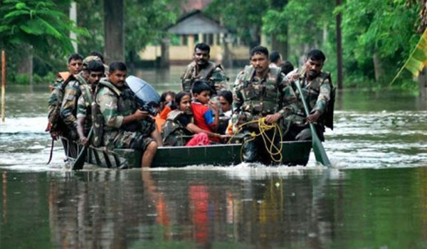 চট্টগ্রাম ও বান্দরবানের বন্যা পরিস্থিতি নিয়ন্ত্রণে সেনাবাহিনী মোতায়েন